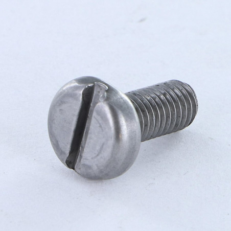 1 x Metallschrauben Breiter zylindrischer Halbrundkopf Gespalten M3X15 Rohstahl Mikroschrauben