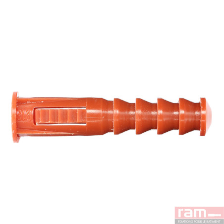 1 x Dübel für Kreuzschlitz RAM RC 12x58 Braun