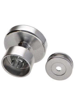 1 x Kleiderhaken dekorativ Aluminium mit...
