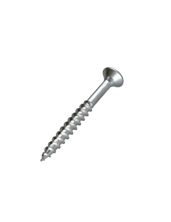 1 x Spanplattenschraube Senkkopf Pozi 6X70...