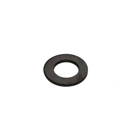 1 x Scheiben/Unterlegscheibe Flach 7x14x1 Stahl schwarz verzinkt
