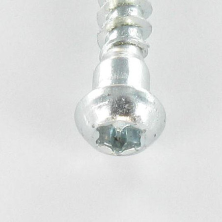 1 x Schraube HARDWARE ECKIG Zylindrischer Flachkopf T20 cut Bohrspitze mit Typ 17 Spitze Verzinkt 5X70