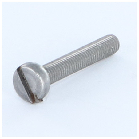 1 x Metallschrauben Zylindrischer Flachkopf Gespalten M3X35 Rohstahl Mikroschrauben