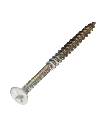1 x Spanplattenschraube Senkkopf Pozi 4,5X60...