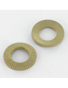 Kontaktscheiben M6x12x1,2 Dichromat Serie Z (schmal)