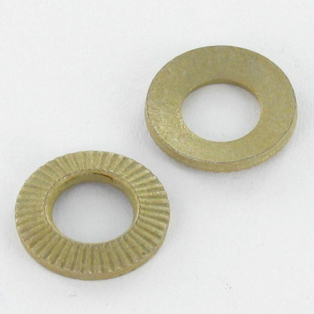 1 x Kontaktscheiben M6x12x1,2 Dichromat Serie Z (schmal)