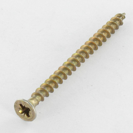 1 x Schraube Spax Senkkopfschraube Pozi N°3 6X80 Kopf-Durchmesser 11.6 Gesamtgewinde BICHR