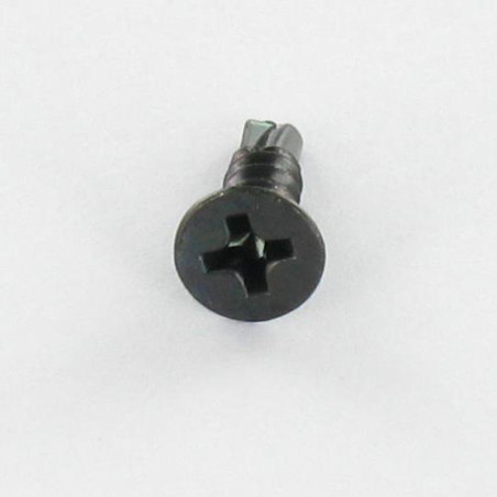 1 x Selbstbohrende Schrauben Senkkopfschraube Phillips 3,5 x 19 Blechgewinde Stahl schwarz verzinkt