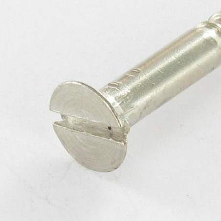 1 x Holzschraube Senkkopf Gespalten 5X45 Chromstahl