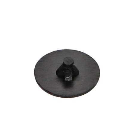 1 x Schraubenkopfabdeckung Schwarzes Polyethylen Pozi PZ2 Kopf-Durchmesser 8