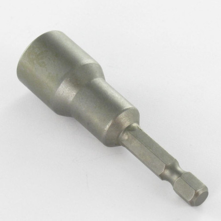 1 x Magnetische stecknuss 1/4" S 17 Länge 65
