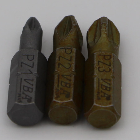 1 x BROSCHÜRE 3 Biteinsätze PZ1/2/3