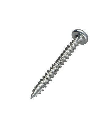 1 x Spanplattenschrauben TEKOR Rundkopf T25...