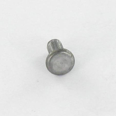 1 x Vollniet Flachkopf 6x13 Rohstahl
