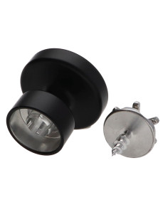Kleiderhaken dekorativ Aluminium Schwarz mit Befestigung... 2