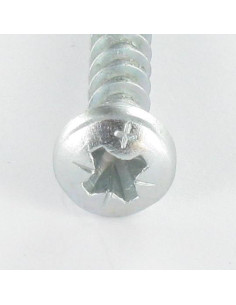 Spanplattenschraube Rundkopf Pozi 5X80 Verzinkt 2