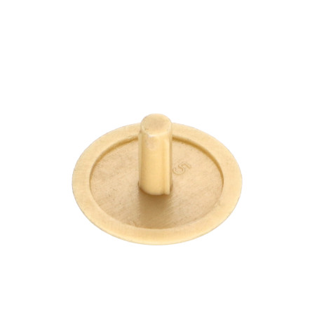 1 x Schraubenkopfabdeckung Polyethylen Kopf-Durchmesser 15 Gewindedurchmesser 3 Gewindelänge 6 RAL1001 beige