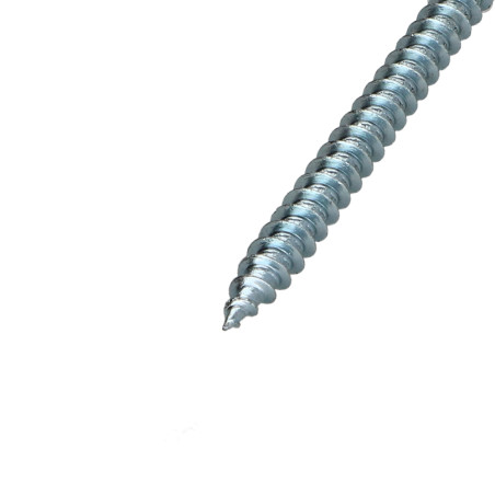 1 x Spanplattenschrauben Senkkopfschraube Pozi N°2 4,5X60 Gebohrt Verzinkt