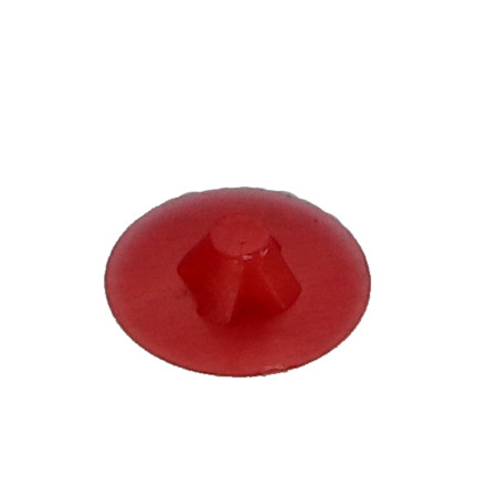 1 x Schraubenkopfabdeckung Polyethylen Pozi PZ3 Kopf-Durchmesser 9 RAL3020