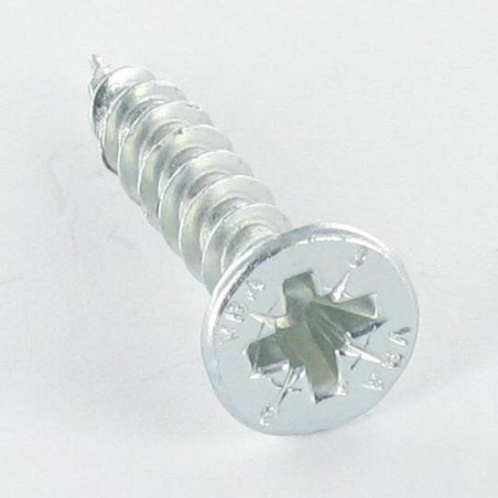 1 x Spanplattenschraube Senkkopf Pozi 4X60 Verzinkt