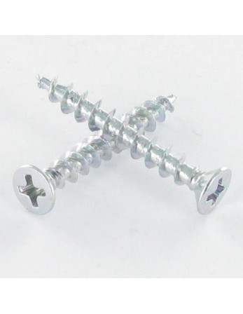 1 x Schraube PVC Flacher Senkkopf Phillips...