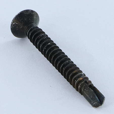 1 x Selbstbohrende Schrauben Senkkopfschraube T25 5,5 x 50 Stahl schwarz verzinkt