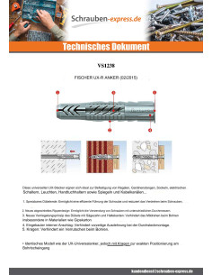 Dübel Fischer UX-R 6X35 2