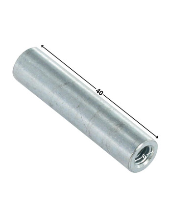 1 x Langmutter Zylindrisch M6X40 Durchmesser...