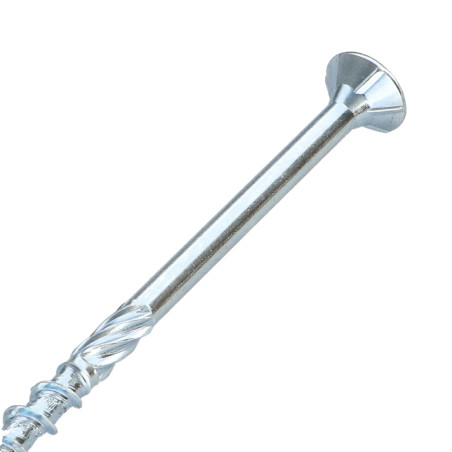 1 x Rahmenschraube tekor Senkkopfschraube Gezahnt T40 10 x 140 Mit Gewinde 80 cut Bohrspitze mit Typ 17 Spitze Verzinkt