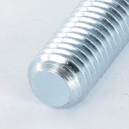 1 x Metallschrauben Stellschraube Gespalten M10x100 Flache Spitze Verzinkt