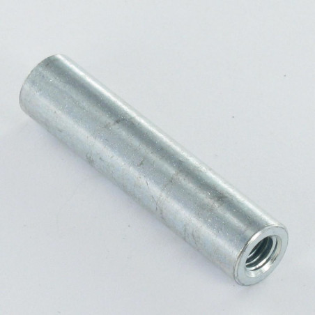 1 x Langmutter Zylindrisch M6x45 Durchmesser Außenbereich 10 Verzinkt