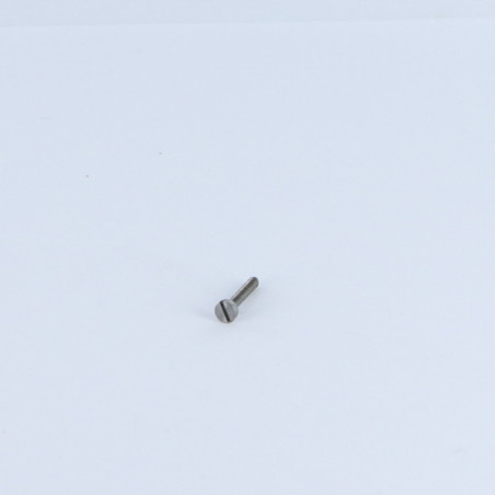 1 x Metallschrauben Zylindrischer Flachkopf Gespalten M2,5 x 13 Rohstahl Mikroschrauben