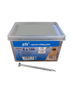 Eimer 85 Spanplattenschraube 6X100 Senkkopf T30 cut...