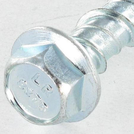 1 x Betonschraube Sechskantkopf Kreuzschlitz mit Flansch 14X130 Vorlochung des 12X130 Verzinkt