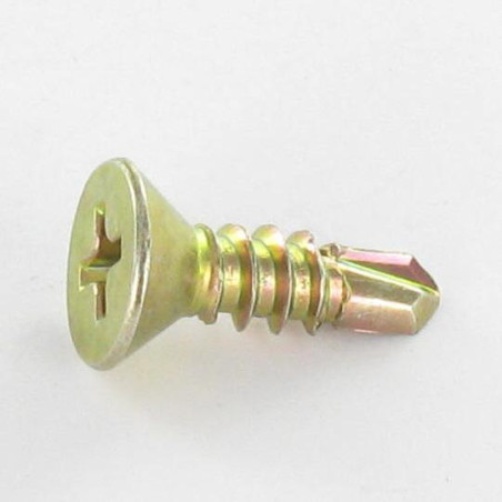 1 x Selbstbohrende Schrauben Senkkopfschraube 5x65 Mit Gewinde 30 Viereckig 2 Phillips 2 Dichromat