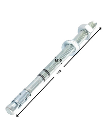 1 x Dübel BOZELENANKER R-XPT M10x180 Verzinkt...