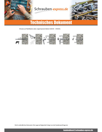1 x Kopfschraube (mit Mutter) BOZELENANKER Mit...