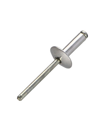 1 x Blindniete Aluminio Vástago acero 4,8 x 8...