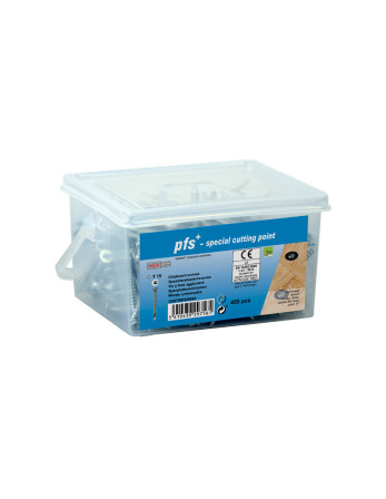 1 x Eimer 455 Spanplattenschraube 4X40 Senkkopf...