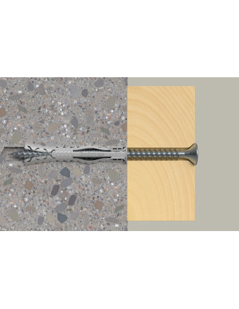 1 x Spreizdübel Fischer SX MEHR langer 6X50 Nylon