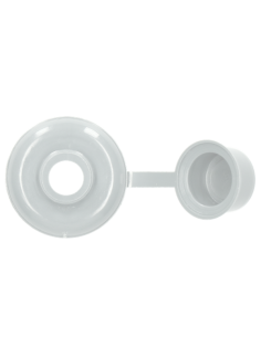 Abdeckkappe Schlüsselschrauben Von 7 RAL9001 blanc creme...