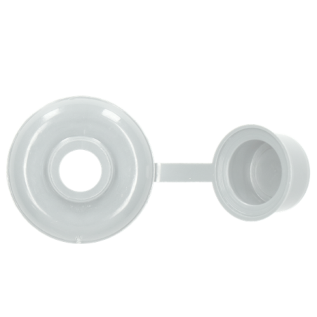 1 x Abdeckkappe Schlüsselschrauben Von 7 RAL9001 blanc creme Polyethylen