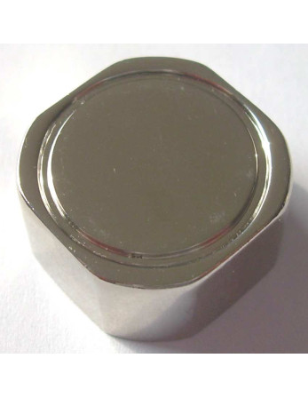 1 x Befestigung Spiegel Nickel Messing Und...
