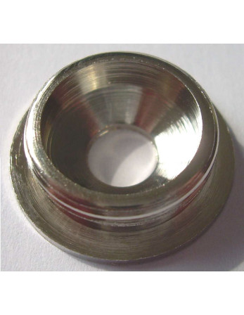 1 x Befestigung Spiegel Nickel Messing Und...