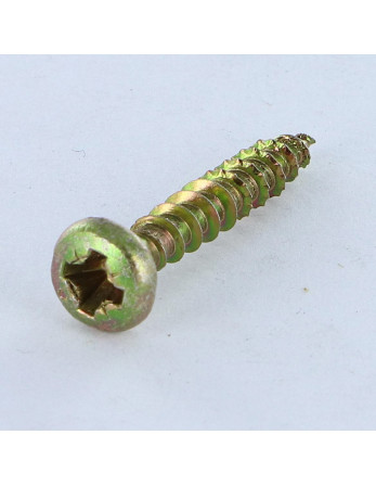 1 x Schraube Spax Rundkopf Pozi N°2 4X15 Dichromat