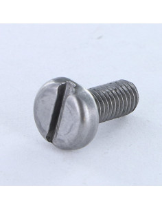Metallschrauben breitem gewölbtem kopf Gespalten M2,5 x 3...