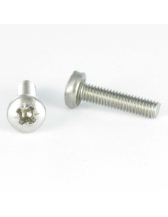 Metallschrauben breitem gewölbtem kopf Pozi PZ3 M4x16...