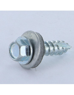 Blechschraube TH/RD. LCV 6,3 x 25 Verzinkt cut Bohrspitze...