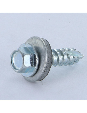 1 x Blechschraube TH/RD. LCV 6,3 x 25 Verzinkt...