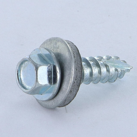 1 x Blechschraube TH/RD. LCV 6,3 x 25 Verzinkt cut Bohrspitze mit Typ 17 Spitze